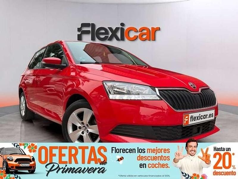 Usado Skoda Fabia Active 75 CV (55 kW) 2019 Rojo Utilitario