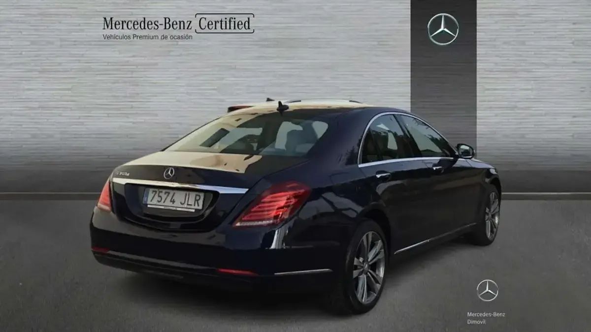 Usado Mercedes S350 AMG line 258 CV (189 kW) 2016 Azul Berlina