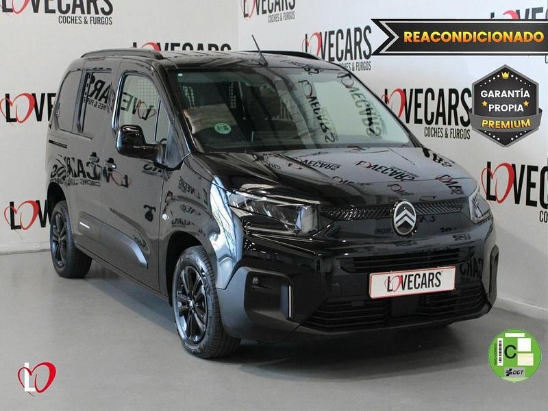 Negro Usado 2024 Citroën Berlingo Monovolumen | 17.990 € (Buen precio) - Imagen 1/3