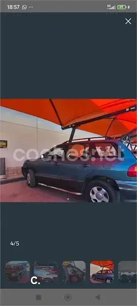 Usado Hyundai Santa Fe GLS 145 CV (106 kW) 2001 Rojo SUV
