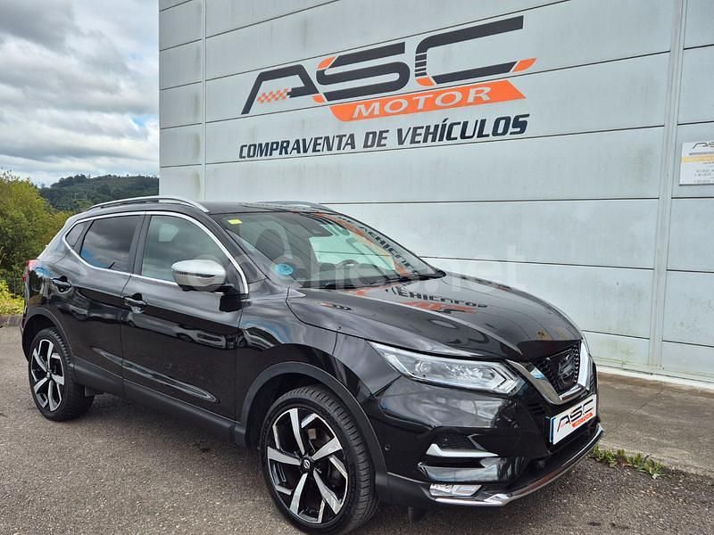 Negro Usado 2018 Nissan Qashqai Tekna SUV | 14.999 € (Precio justo) - Imagen 1/4