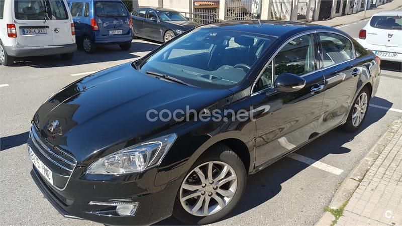 Usado Peugeot 508 Allure 140 CV (102 kW) 2013 Negro Berlina