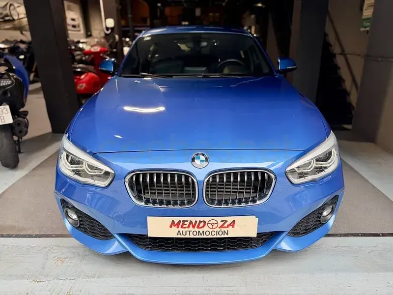Usado BMW 116 Efficient Dynamics 116 CV (85 kW) 2016 Azul Utilitario