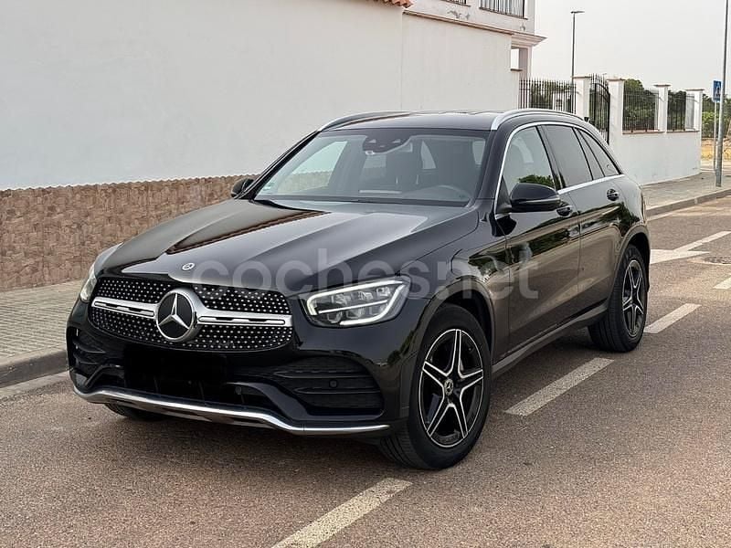 Negro Usado 2021 Mercedes GLC300 SUV | 32.000 € - Imagen 1/4