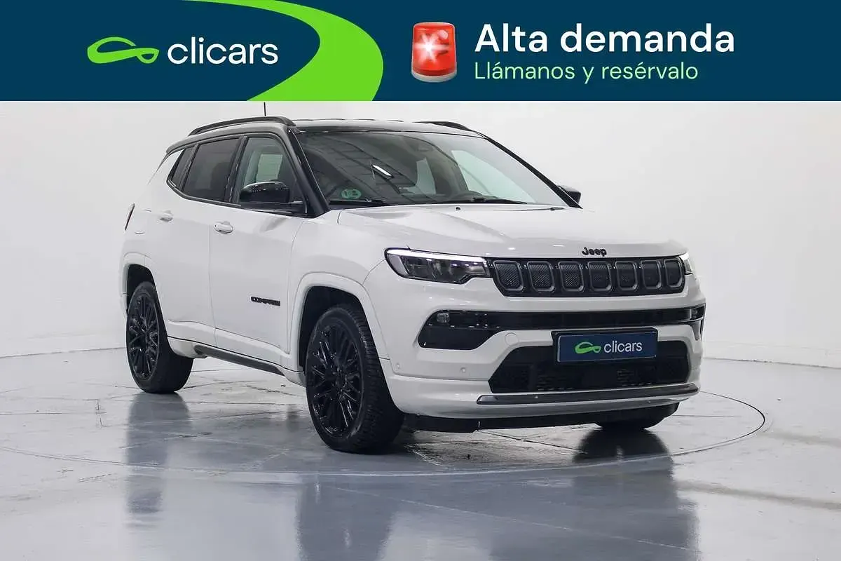 Usado Jeep Compass 131 CV (96 kW) 2022 Blanco SUV