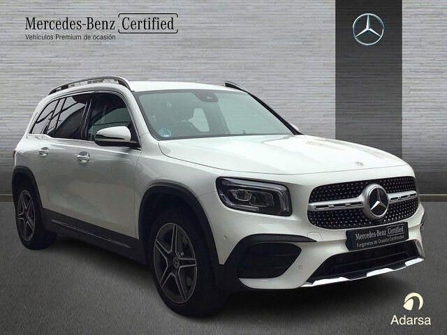 Usado Mercedes GLB200 AMG line 150 CV (110 kW) 2022 Blanco SUV