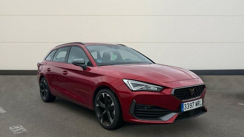 Rojo Usado 2024 Cupra Leon Familiar | 26.700 € (Caro) - Imagen 1/4