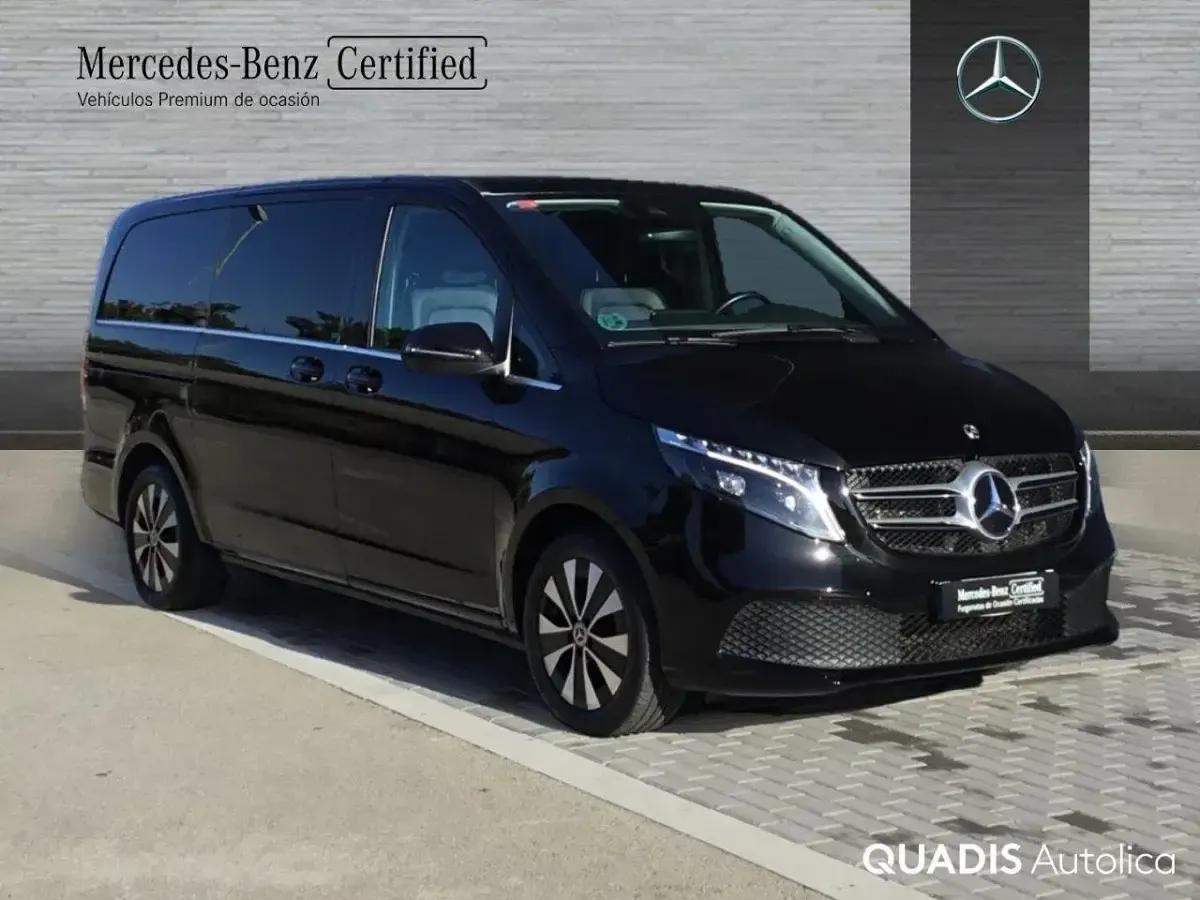 Usado Mercedes V220 Avantgarde 163 CV (119 kW) 2023 Negro Monovolumen