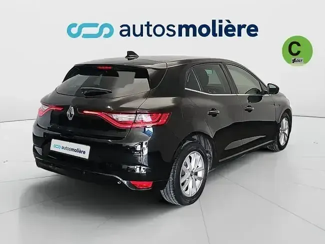 Usado Renault Mégane Intens 100 CV (73 kW) 2017 Negro Berlina
