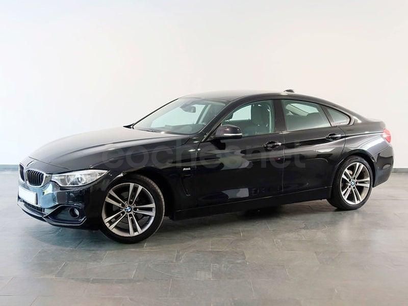 Usado BMW 418 Gran Coupé Sport Line 150 CV (110 kW) 2016 Negro Coupe