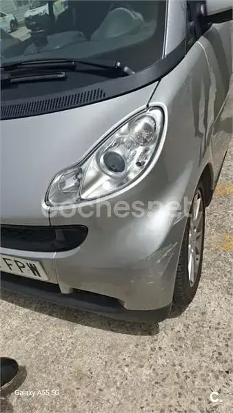 Usado Smart ForTwo Cabrio Pure 71 CV (52 kW) 2007 Gris / plata Descapotable