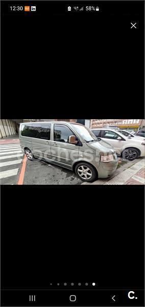 Verde Usado 2004 VW Multivan Highline Monovolumen | 12.100 € (Caro) - Imagen 1/4