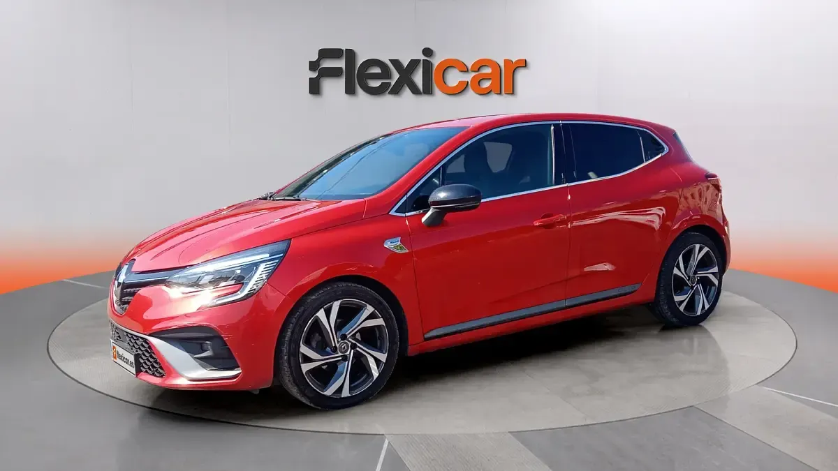 Usado Renault Clio V RS Line 100 CV (73 kW) 2020 Rojo Berlina