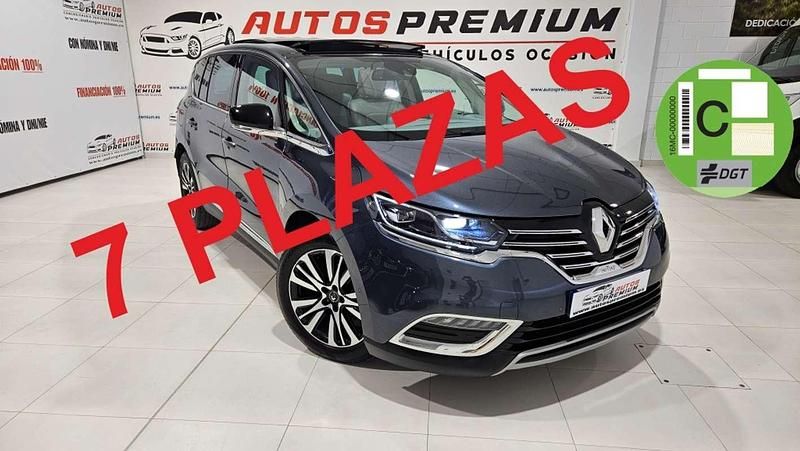 Gris Usado 2018 Renault Espace Initiale Paris Monovolumen | 17.990 € (Precio justo) - Imagen 1/4