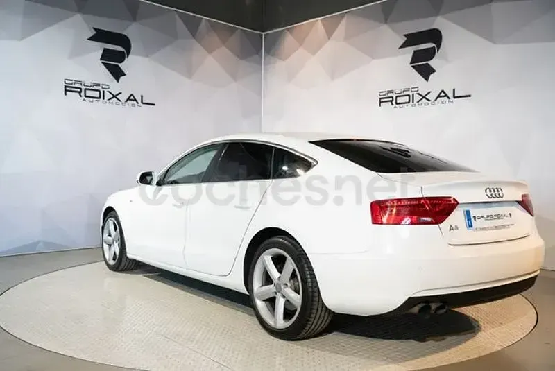 Usado Audi A5 Sportback S-Line 143 CV (105 kW) 2012 Blanco Utilitario