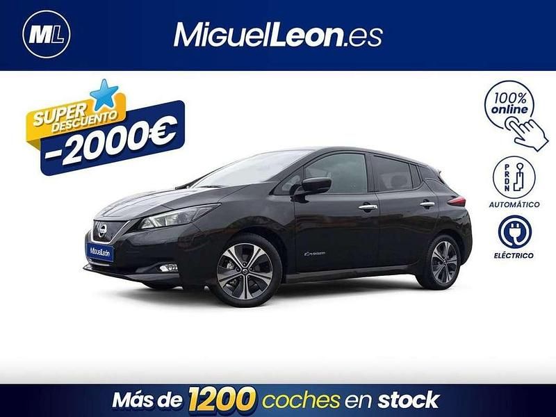 Negro Usado 2021 Nissan Leaf N-Connecta Utilitario | 14.985 € (Buen precio) - Imagen 1/3