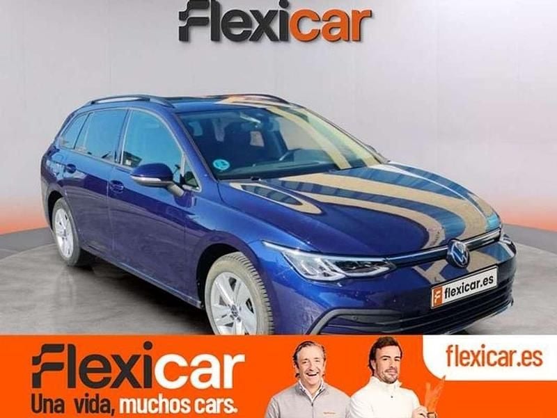 Azul Usado 2021 VW Golf VIII Familiar | 15.490 € (Super precio) - Imagen 1/4