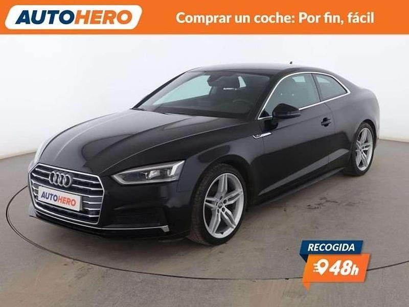 Usado Audi A5 S-Line 150 CV (110 kW) 2018 Negro Coupe