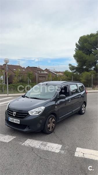 Gris / plata Usado 2013 Dacia Lodgy Ambiance Monovolumen | 6500 € (Precio justo) - Imagen 1/4