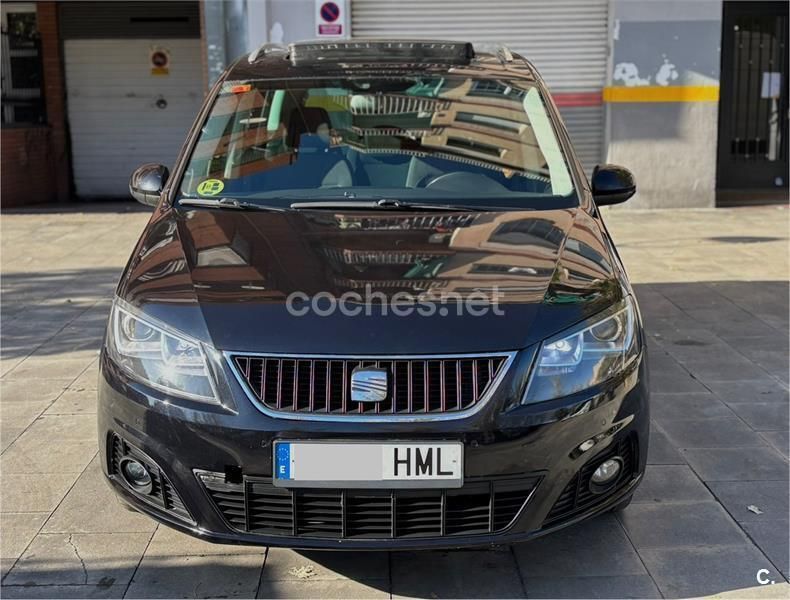Usado Seat Alhambra Ecomotive 140 CV (102 kW) 2012 Negro Monovolumen