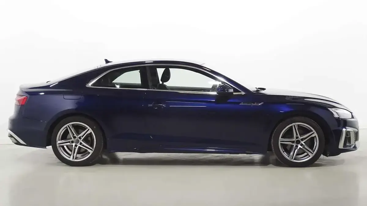 Usado Audi A5 S-Line 190 CV (139 kW) 2020 Azul Coupe