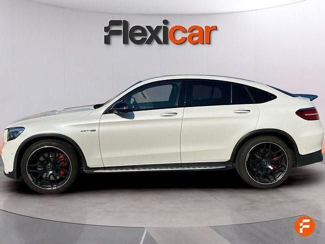 Usado Mercedes GLC63 AMG AMG 510 CV (375 kW) 2018 Blanco Coupe