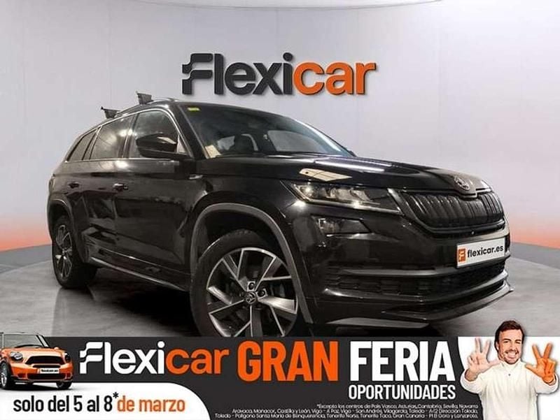 Usado Skoda Kodiaq SportLine 150 CV (110 kW) 2018 Negro SUV