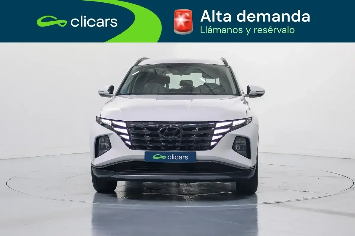 Usado Hyundai Tucson N Line 136 CV (100 kW) 2021 Blanco SUV