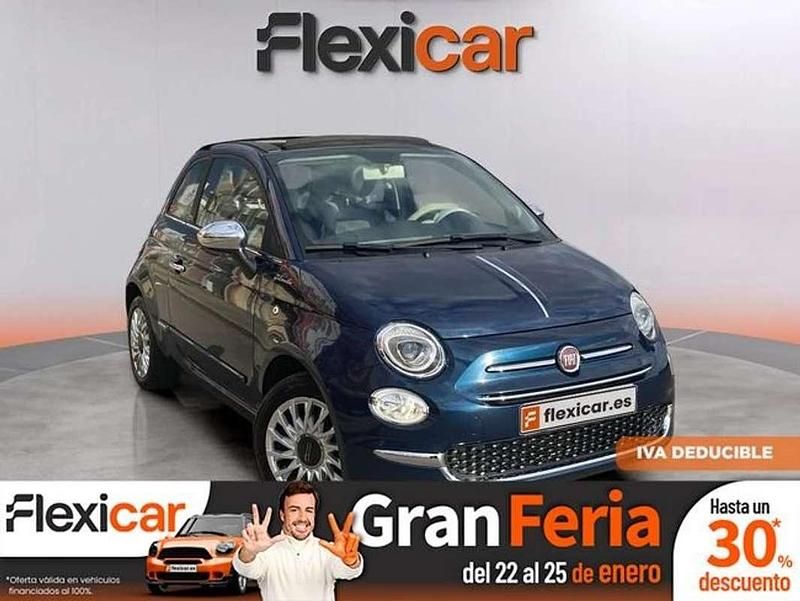 Azul Usado 2022 Fiat 500 Dolcevita Berlina | 9590 € (Precio justo) - Imagen 1/4