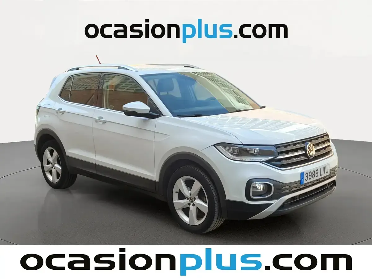 Usado VW T-Cross Sportline 150 CV (110 kW) 2022 Blanco SUV