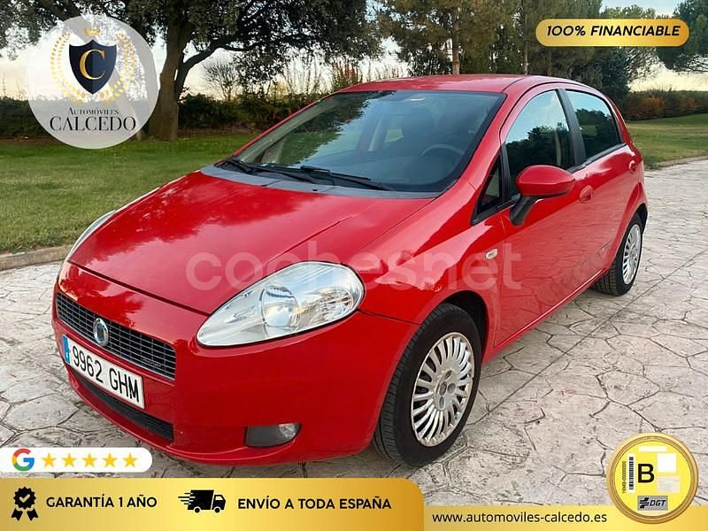 Rojo Usado 2008 Fiat Punto Classica Utilitario | 3999 € - Imagen 1/4