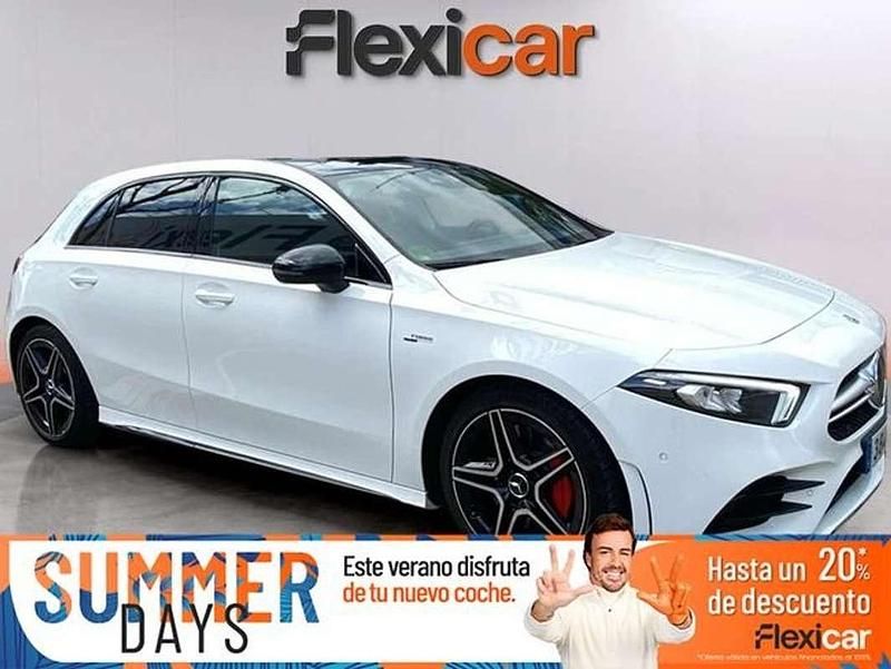 Blanco Usado 2022 Mercedes A35 AMG AMG Berlina | 37.990 € (Buen precio) - Imagen 1/4