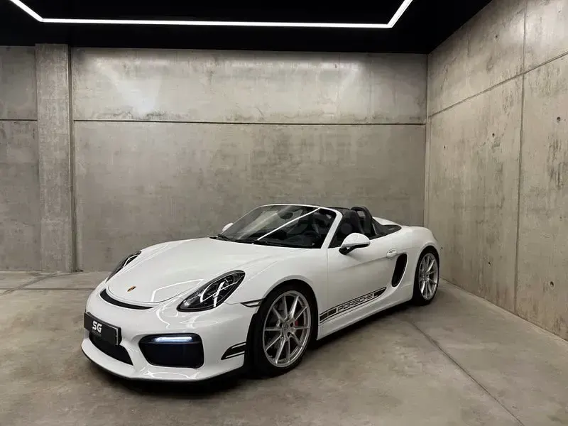 Usado Porsche Boxster Spyder 375 CV (275 kW) 2016 Blanco Descapotable