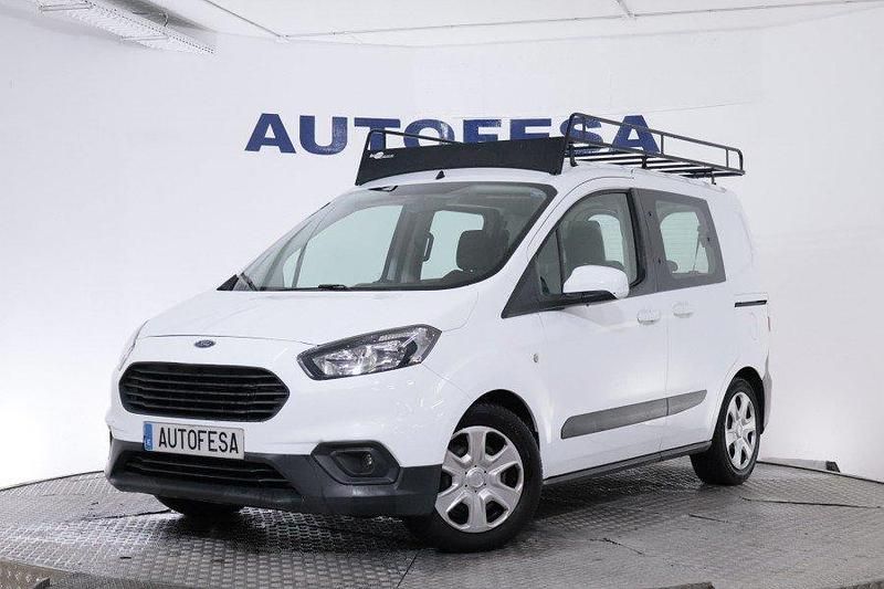 Blanco Usado 2019 Ford Transit Trend Familiar | 11.550 € (Buen precio) - Imagen 1/4