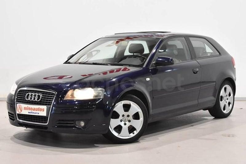 Usado Audi A3 Attraction 200 CV (147 kW) 2007 Azul Utilitario