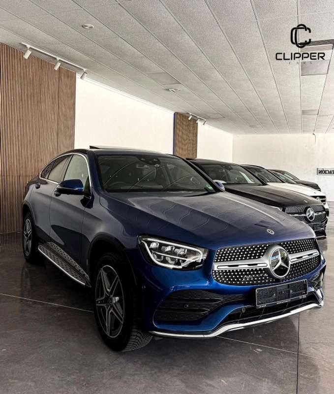 Azul Usado 2021 Mercedes GLC300e SUV | 54.900 € - Imagen 1/4