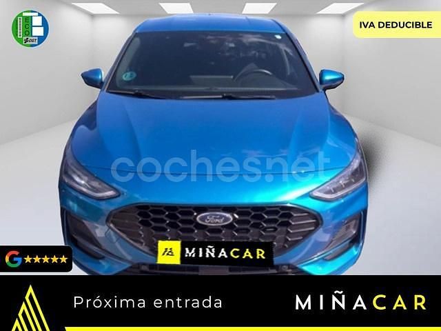 Azul Usado 2023 Ford Focus ST-Line Berlina | 17.490 € (Precio justo) - Imagen 1/4