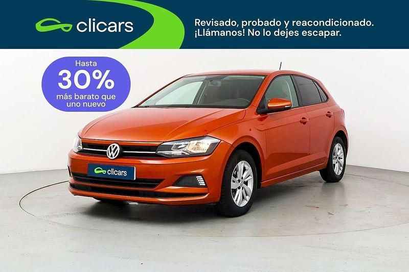 Usado VW Polo Advance 95 CV (69 kW) 2018 Naranja Utilitario