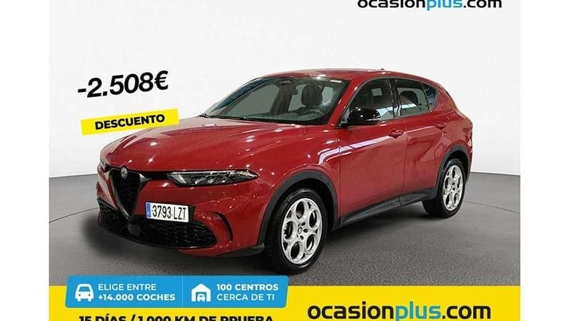 Rojo Usado 2022 Alfa Romeo Tonale Sprint SUV | 25.082 € (Caro) - Imagen 1/3