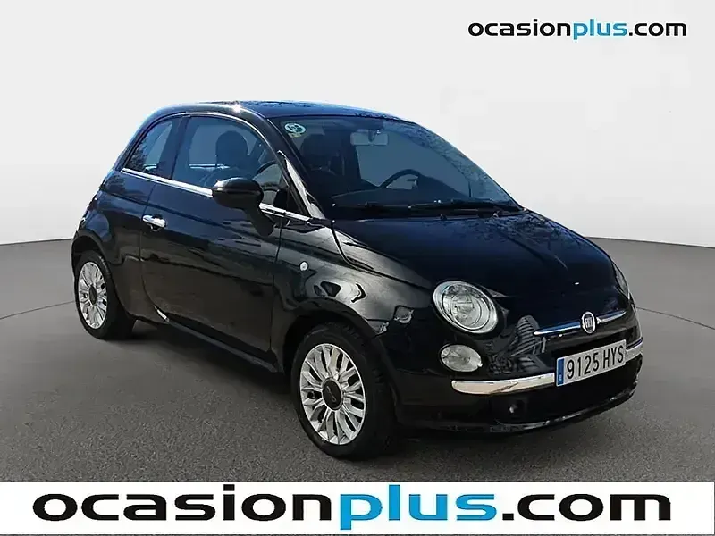 Usado Fiat 500 Lounge 95 HP (69 kW) 2014 Preto Citadino