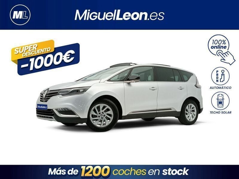 Rojo Usado 2017 Renault Espace Zen Monovolumen | 18.985 € (Precio justo) - Imagen 1/3