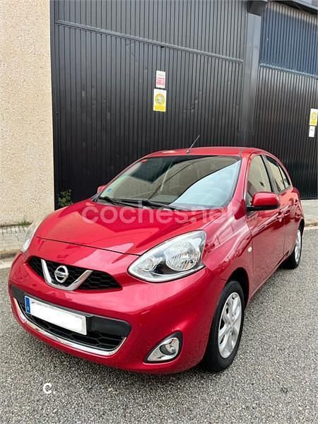 Usado Nissan Micra Tekna 80 CV (58 kW) 2017 Granate Utilitario