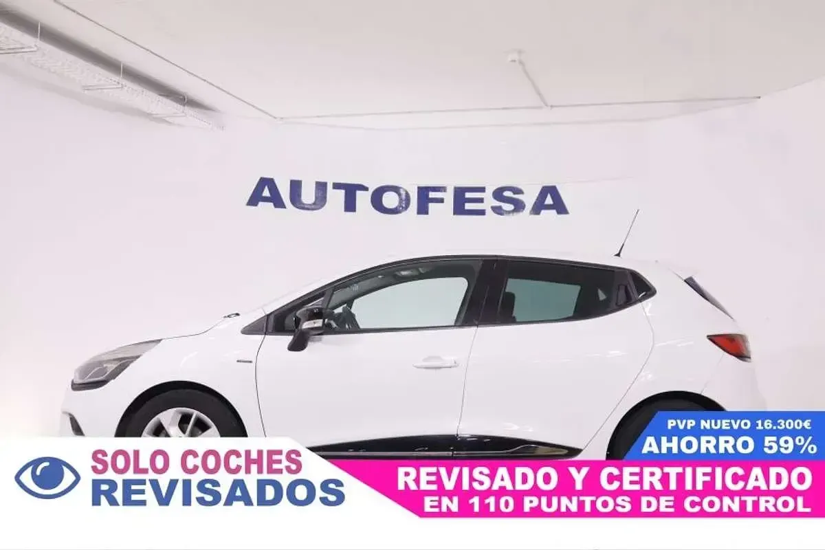Usado Renault Clio LIMITED 75 CV (55 kW) 2017 Blanco Utilitario