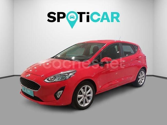 Rojo Usado 2019 Ford Fiesta Trend Berlina | 10.900 € (Precio justo) - Imagen 1/4