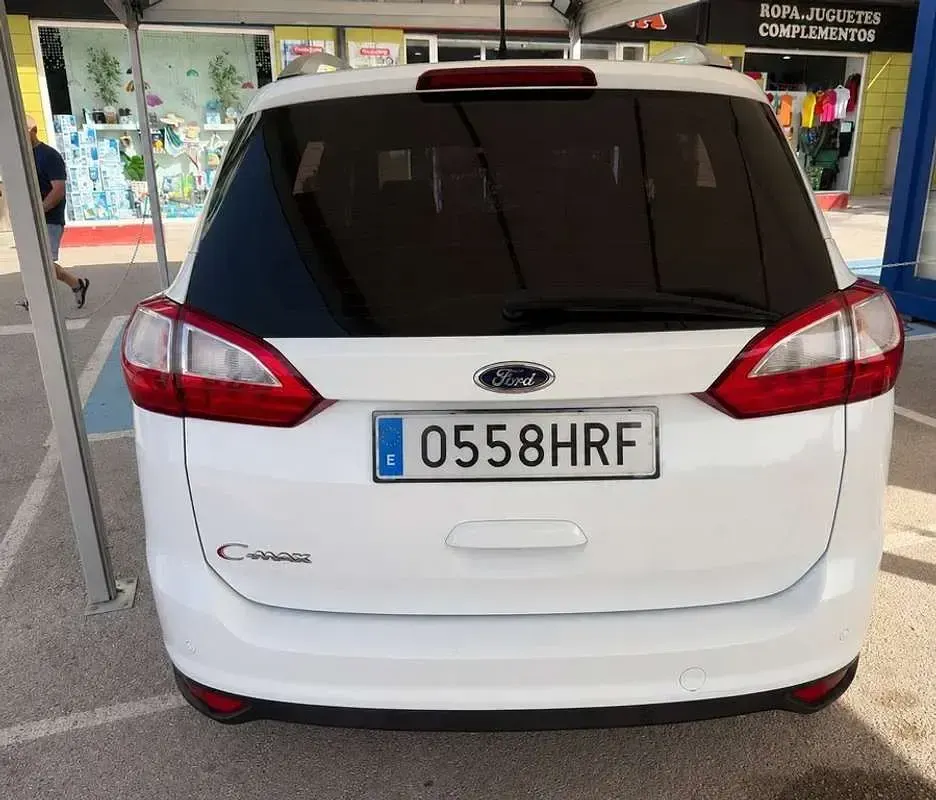 Usado Ford Grand C-Max Titanium 140 CV (102 kW) 2013 Blanco Monovolumen