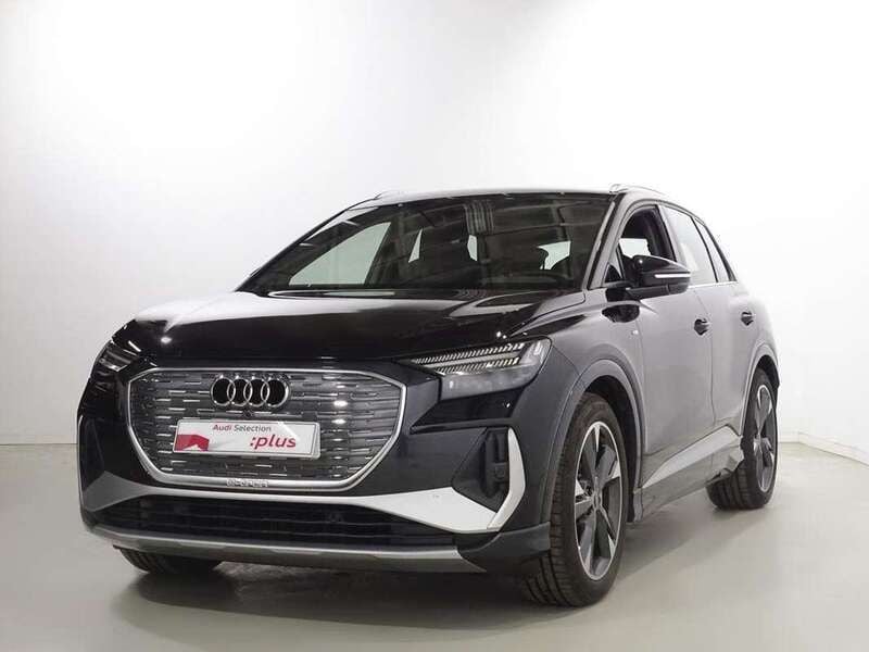 Negro Usado 2024 Audi Q4 e-tron S-Line SUV | 38.200 € (Super precio) - Imagen 1/4
