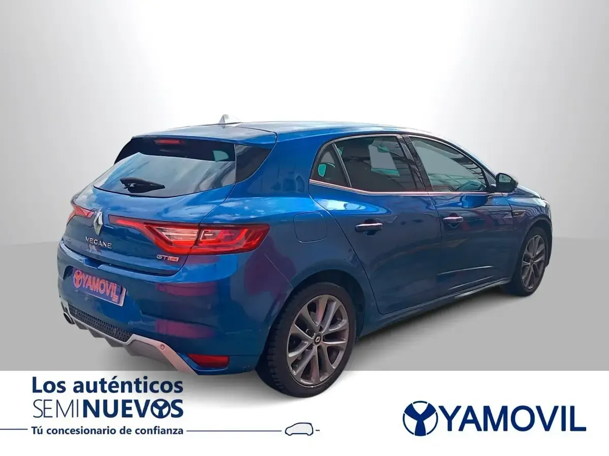 Usado Renault Mégane GT Line GT-Line 110 CV (80 kW) 2016 Azul Berlina