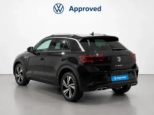 Usado VW T-Roc R-line 150 CV (110 kW) 2025 Negro SUV