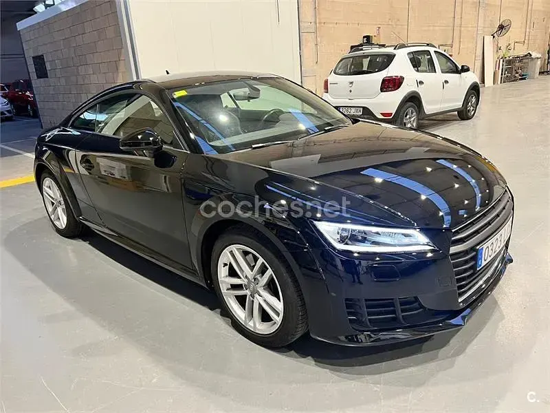 Usado Audi TT S-Line 184 CV (135 kW) 2016 Negro Coupe
