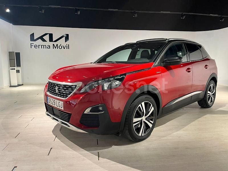 Granate Usado 2017 Peugeot 3008 GT-line SUV | 12.900 € (Precio justo) - Imagen 1/4